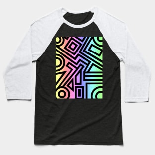 Abstract Graffiti Baseball T-Shirt